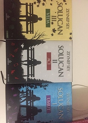 Ciltli Solucan serisi 3 kitap