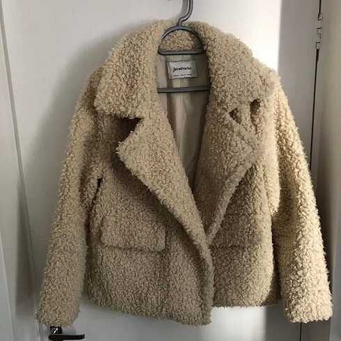 Zara Stradivarius peluş kaban