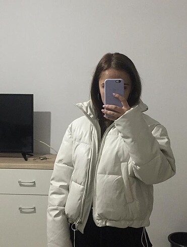 Bershka deri mont