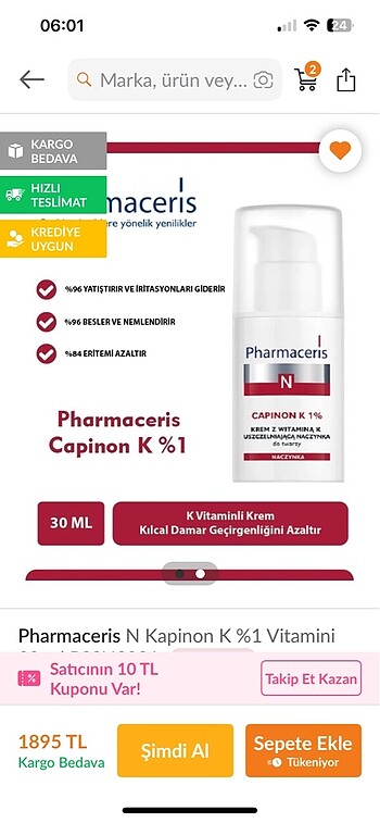 Beden Pharmaceris capinon k