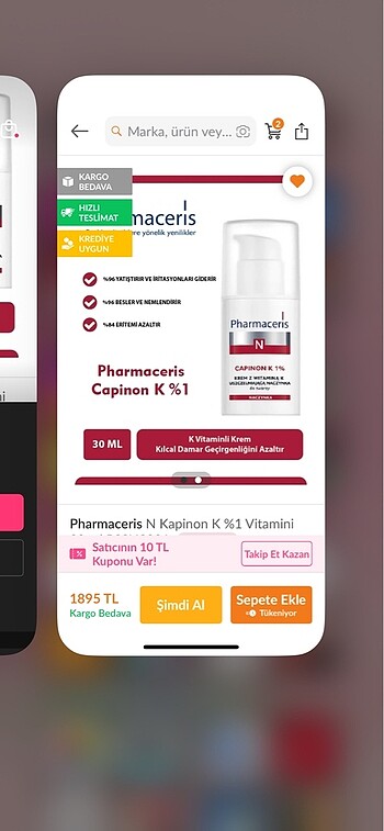 Pharmaceris capinon k