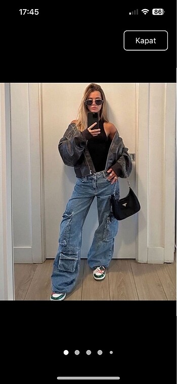 Bershka baggy jean boy 96cm