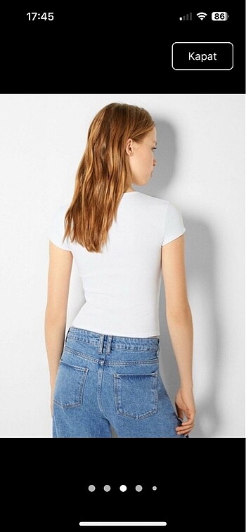 s Beden Bershka baggy jean boy 96cm