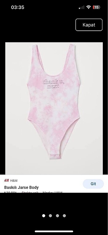 H&M Ariana grande body