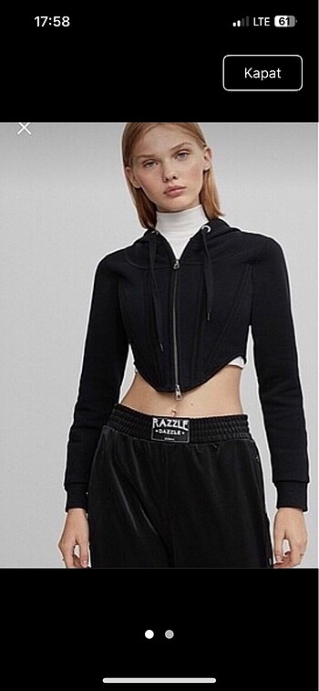 Bershka korse top ceket