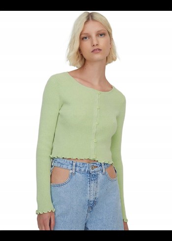 Pastel Yeşil pull and bear hırka