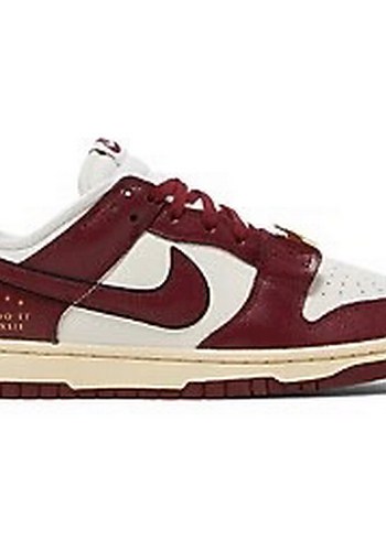 38 Beden bordo Renk Nike dunk low se just do it sail team red ayakkabı