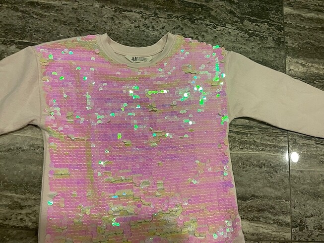 6 Yaş Beden H&M pullu kazak