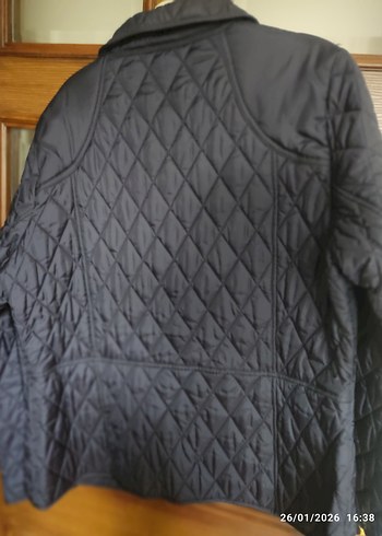 Düğmeli Lacivert Kadın Ceket - Görsel 3