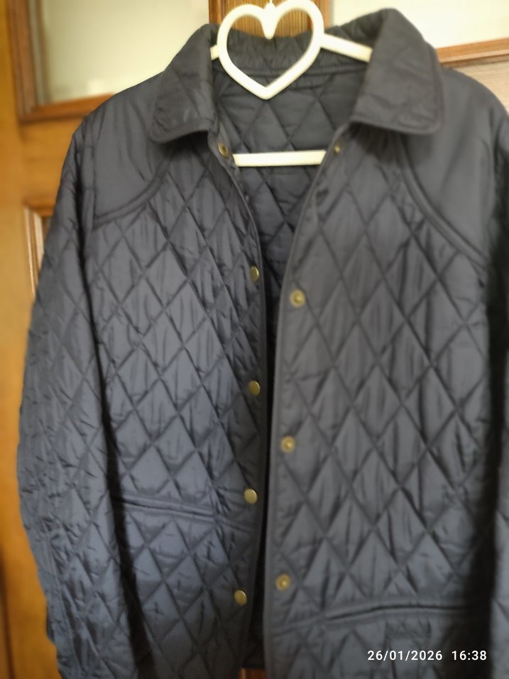 Düğmeli Lacivert Kadın Ceket - Görsel 4