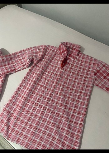 Yün EkoseliKırmızı Pijama Takımı - Görsel 3
