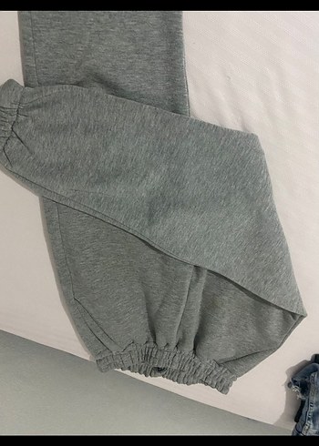 Gri Rahat Kesim Kadın Eşofman Altı - Görsel 2