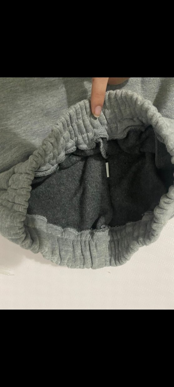 Gri Rahat Kesim Kadın Eşofman Altı - Görsel 3