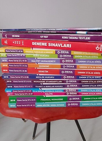 Deha yayın smmm staja giriş kitapları 2018 basım