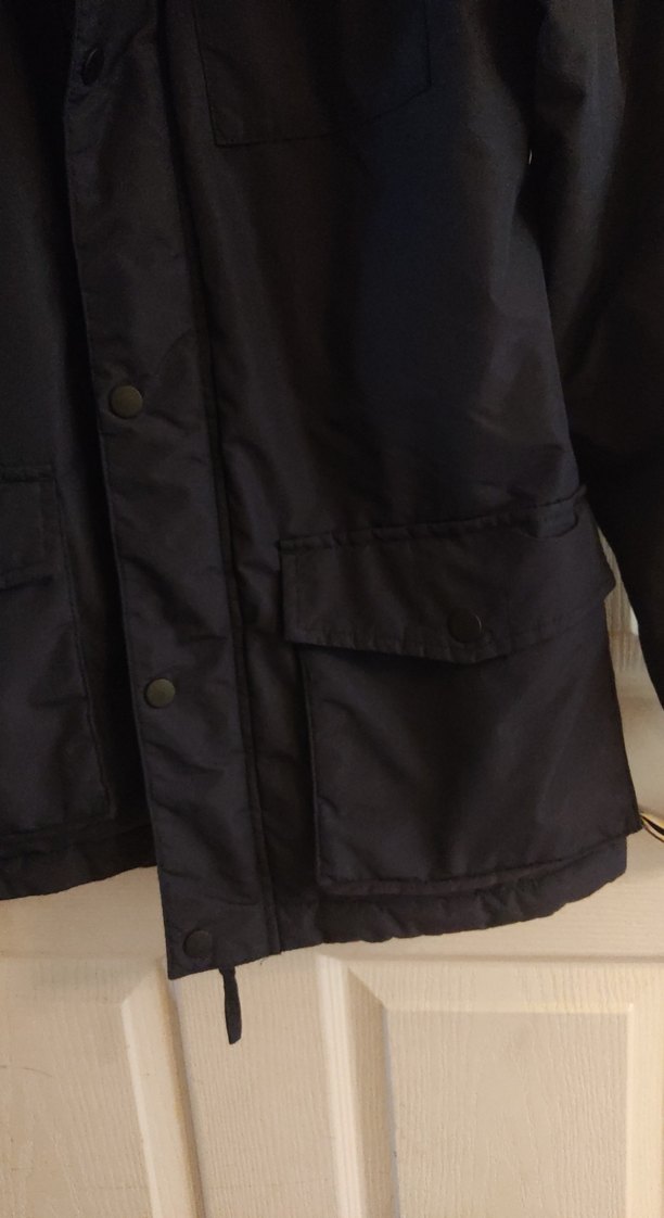 John Lewis 12 Yaş Erkek Çocuk Kürklü Kapşonlu Lacivert Kaban - Görsel 3