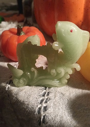 Yeşil Renkli Balık Figürü - Görsel 2