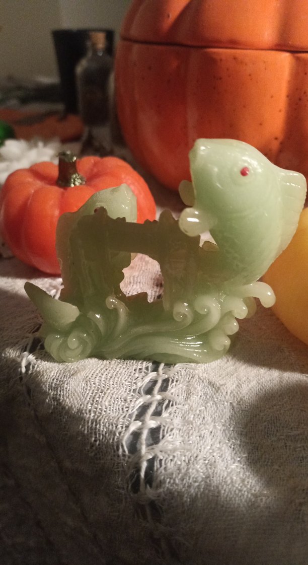 Yeşil Renkli Balık Figürü - Görsel 2