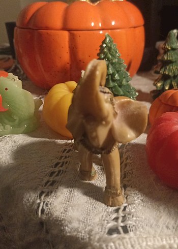 Açık Deve Rengi Fil Figürü - Görsel 4