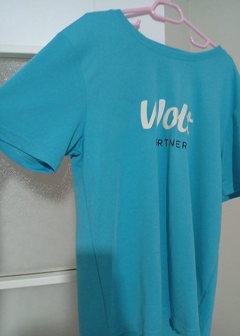 Diğer Mavi Baskılı Tişörtü