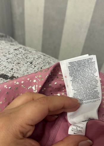 13-14 Yaş Beden pembe Renk Parlak özel tasarım Nike tayt