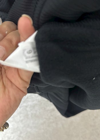 Erkek Siyah Fermuarlı Outdoor Eşofman Altı - Görsel 4