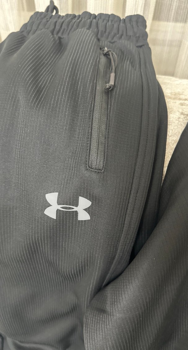 Erkek Siyah Fermuarlı Outdoor Eşofman Altı - Görsel 3