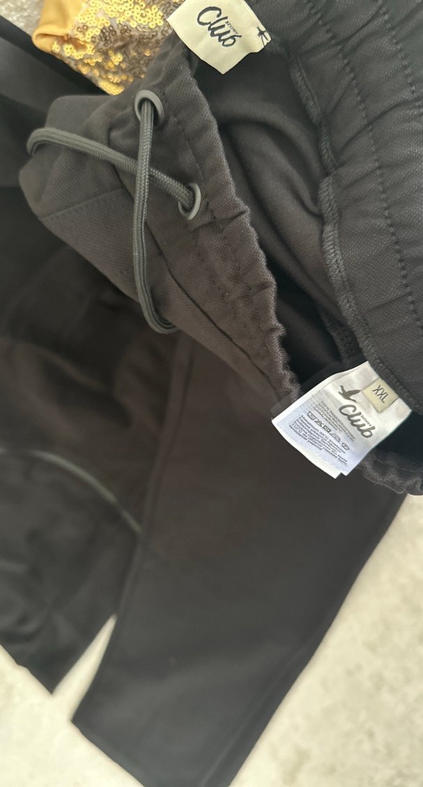 Fermuarlı Siyah Erkek Eşofman Altı - Görsel 4