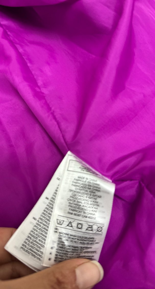 Adidas Canlı Pembe-Siyah Kapüşonlu Şişme Mont — görsel 4/4