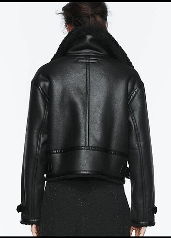 Zara Kemerli Astar detaylı ceket 