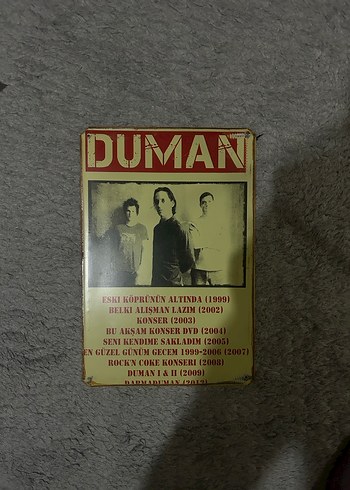 Duman Vintage Rock Punk Duvar Dekoru Metal