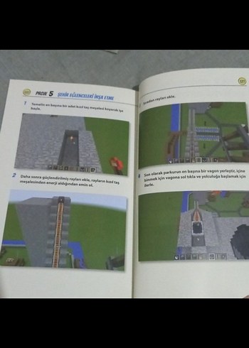  Beden Minecraft Şehrimi İnşa Ediyorum Çocuk Kitabı