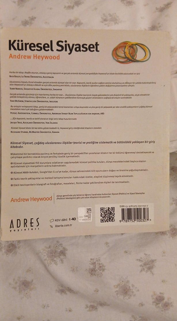 küresel siyaset Andrew Heywood - Görsel 2