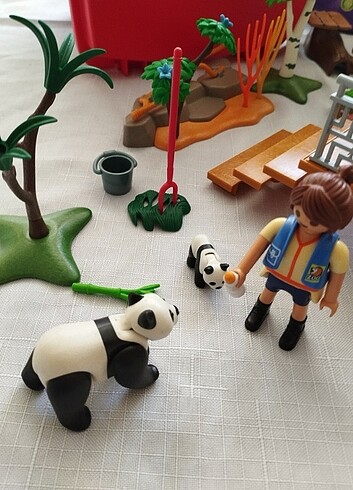 Beden Renk Playmobil 70342 ve playmobil 70105 hayvanat bahcesi