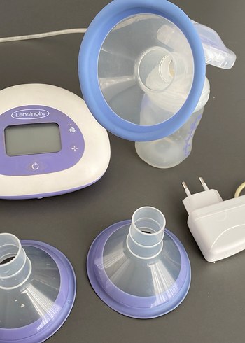 Lansinoh  Elektrikli Göğüs Süt Pompası Mor - Görsel 3