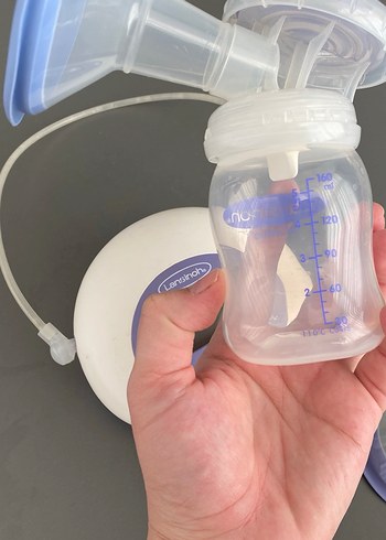 Lansinoh  Elektrikli Göğüs Süt Pompası Mor - Görsel 4