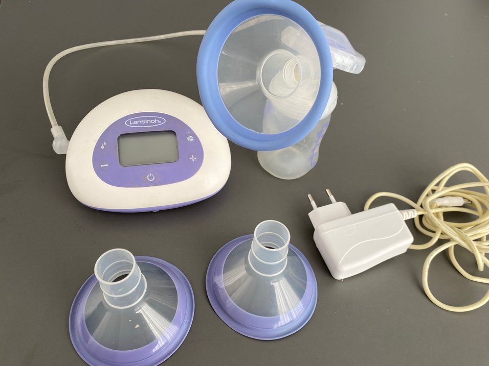 Lansinoh  Elektrikli Göğüs Süt Pompası Mor - Görsel 3