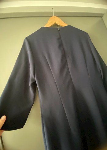 Kadın Çok Renkli Uzun Drapeli Kaban - Görsel 4