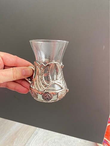 Çay bardağı gümüş - Görsel 3