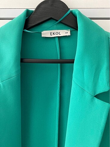 44 Beden turkuaz Renk Blazer ceket
