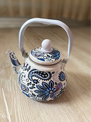 Eski nostalji çaydanlık - Görsel 3