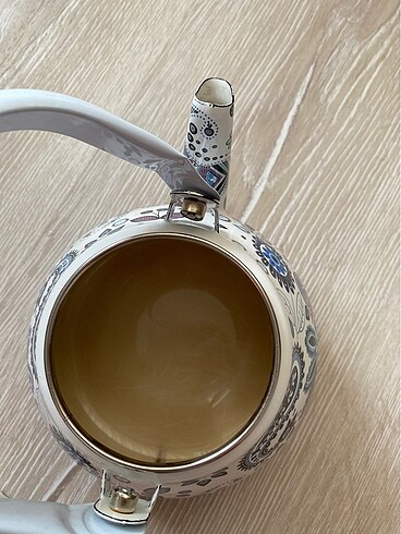 Eski nostalji çaydanlık - Görsel 6