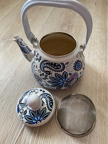Eski nostalji çaydanlık - Görsel 7