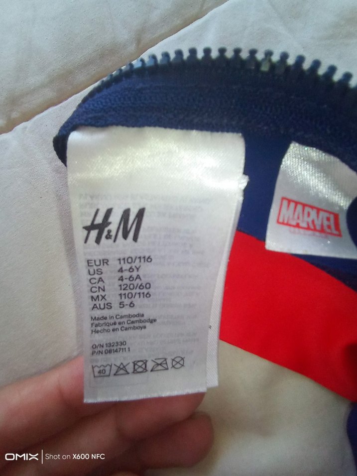 Renkli Örümcek Adam Temalı Kısa Kollu Deniz Çocuk Tulumu - Görsel 4