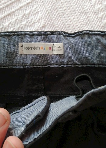 Gri Erkek Çocuk Denim Pantolon