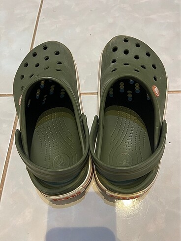 Crocs Crocs 34 numara haki tertemiz