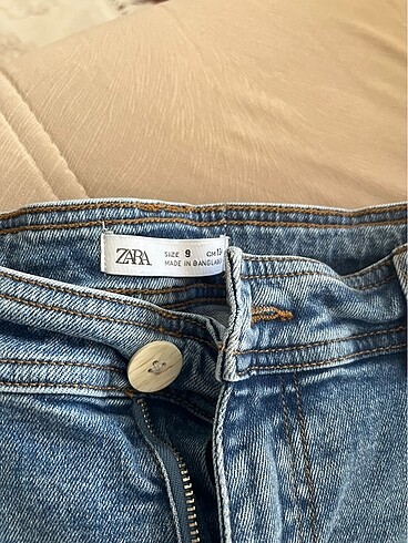 9 Yaş Beden mavi Renk 9 yaş kız çocuk jean Zara