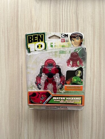 Ben 10 su kamçısı (water hazard) kutulu figürü