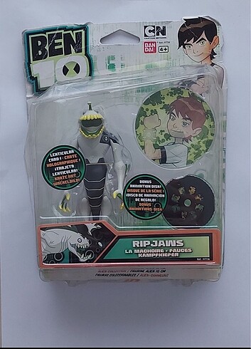 Ben 10 yüzen çene kutulu figür