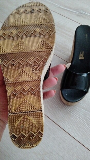 38 Beden siyah Renk Platform terlik