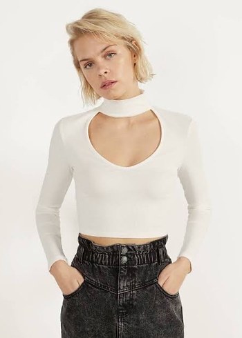 Bershka Bershka crop top